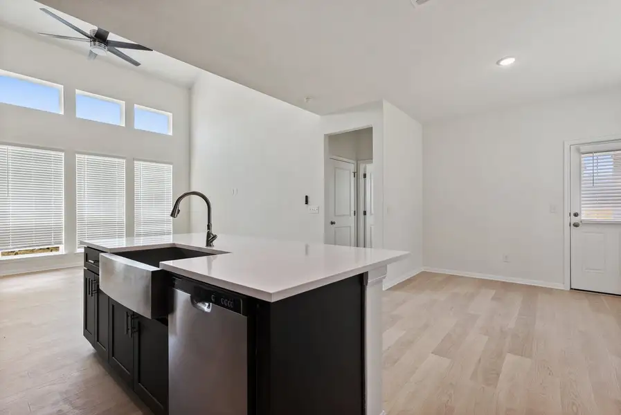 Furnished interior view inside a new home in Porter Country, Buda (Image 4).