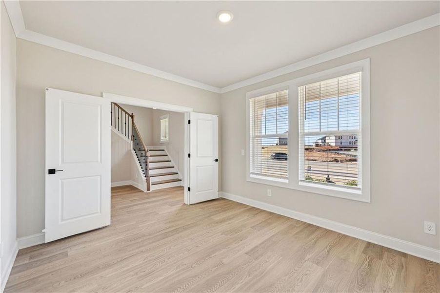 Spacious, unfurnished interior of a new home in River Pointe, Monroe (Image 19).
