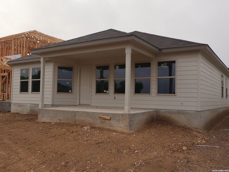 In-progress construction of a new home in Winding Brook, San Antonio, TX (Image 19).