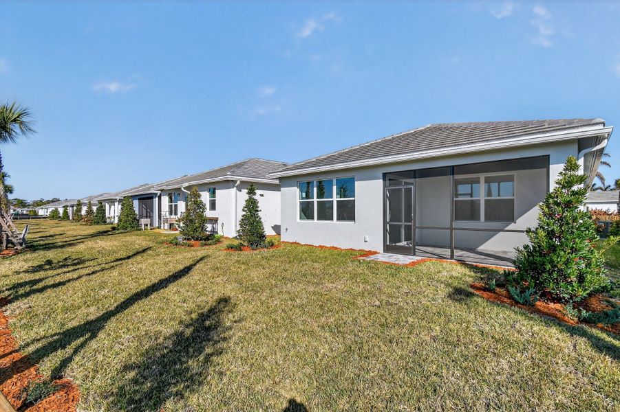 Exterior details and patio area of a home in Costa Pointe, Vero Beach (Image 4).