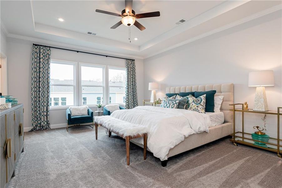 Furnished interior view inside a new home in Darlington, Loganville (Image 25).