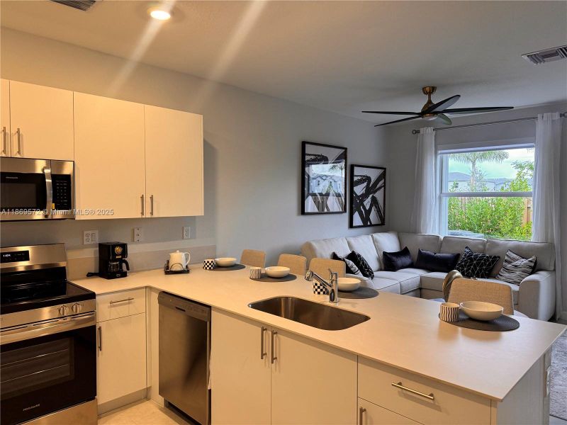 Furnished interior view inside a new home in , Homestead (Image 6).