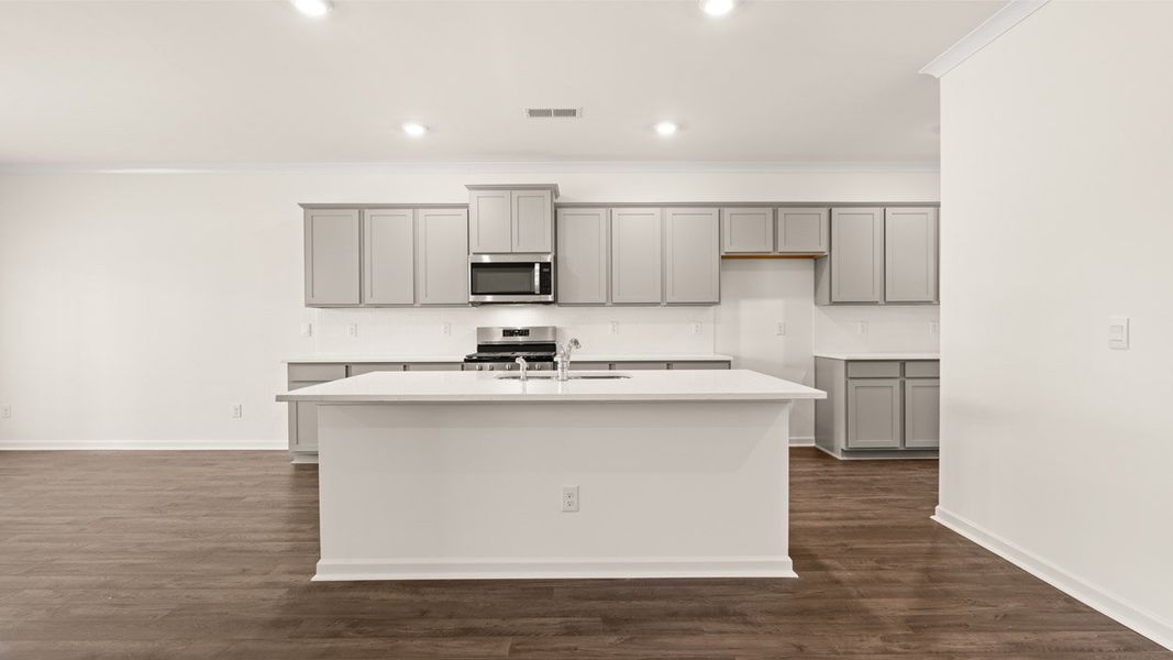 Furnished interior view inside a new home in Bridle Creek, Locust Grove (Image 4).
