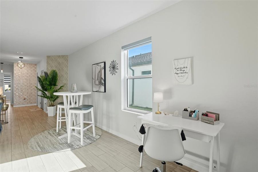 Furnished interior view inside a new home in , Port Charlotte (Image 7). Furnished interior view inside a new home in , Port Charlotte (Image 7).