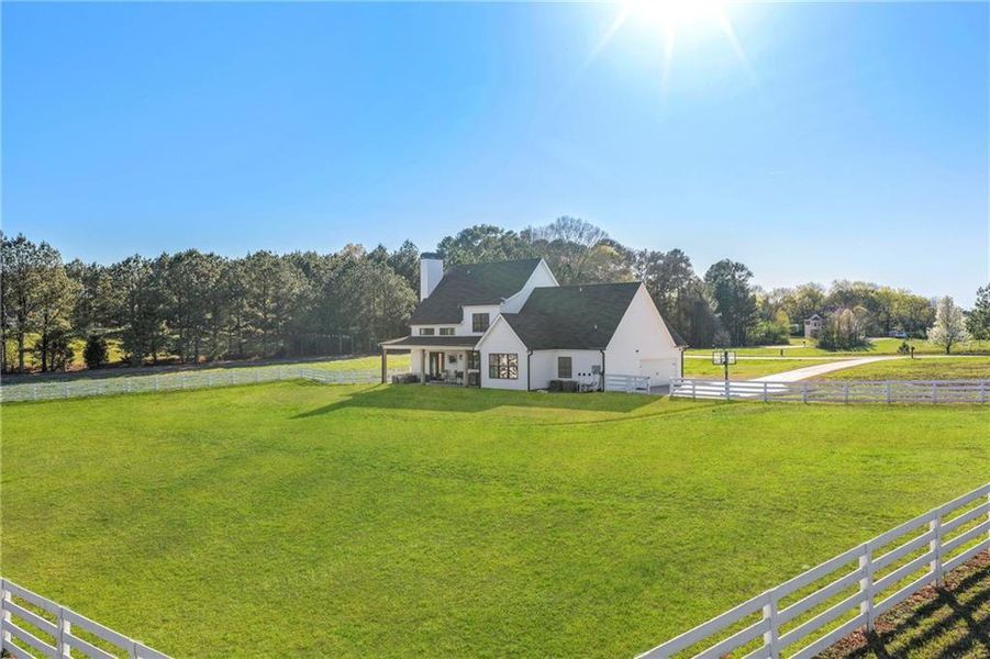 Front exterior of a new home in , Taylorsville, GA, highlighting curb appeal (Image 27). Front exterior of a new home in , Taylorsville, GA, highlighting curb appeal (Image 27).