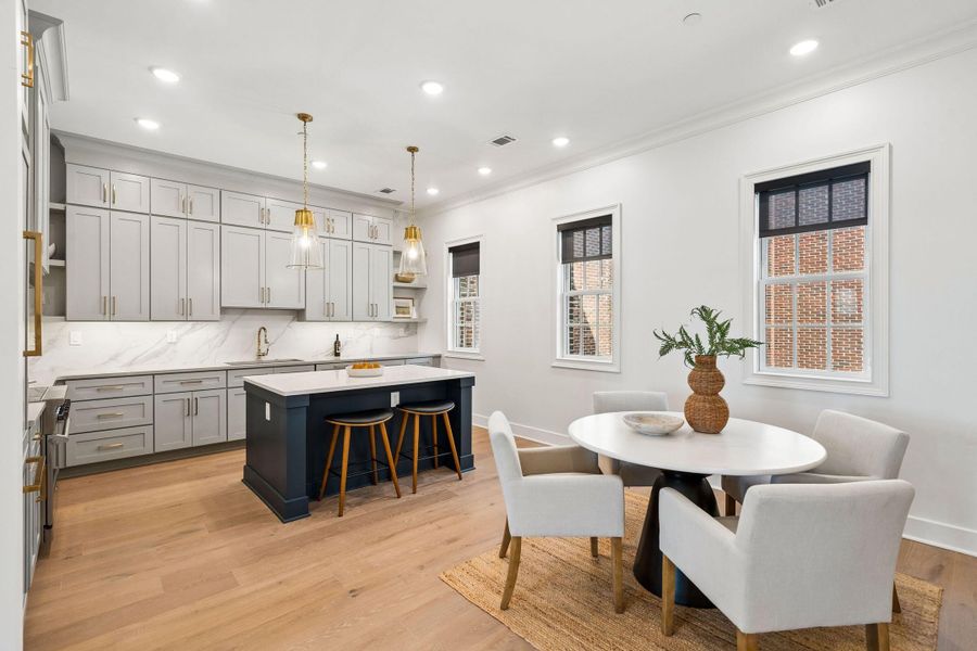 Furnished interior view inside a new home in , Charleston (Image 10).