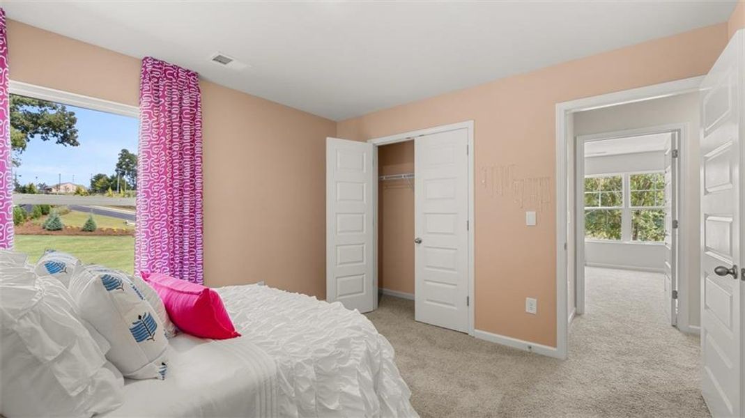 Furnished interior view inside a new home in Jackson Landing, Jefferson (Image 39). Furnished interior view inside a new home in Jackson Landing, Jefferson (Image 39).