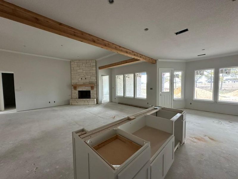 In-progress construction of a new home in , Leonard, TX (Image 7).