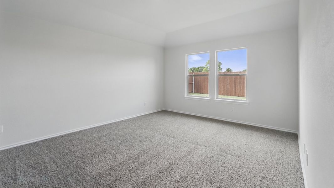 Representative unfurnished interior of a home built from the Denton by D.R. Horton in Whitewing Trails, Princeton (Image 7). Representative unfurnished interior of a home built from the Denton by D.R. Horton in Whitewing Trails, Princeton (Image 7).