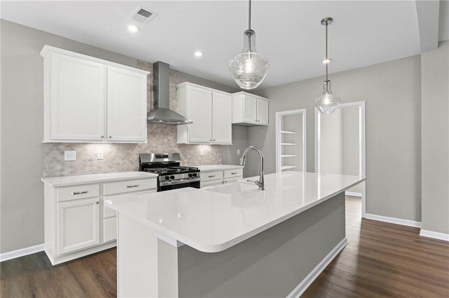 Furnished interior view inside a new home in Pickens Bluff, Hiram (Image 5). Furnished interior view inside a new home in Pickens Bluff, Hiram (Image 5).