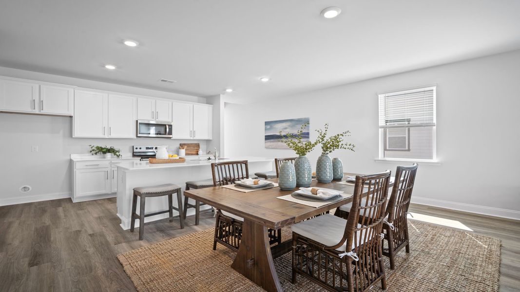 Furnished interior view inside a new home in The Retreat at East Argent, Ridgeland (Image 11). Furnished interior view inside a new home in The Retreat at East Argent, Ridgeland (Image 11).