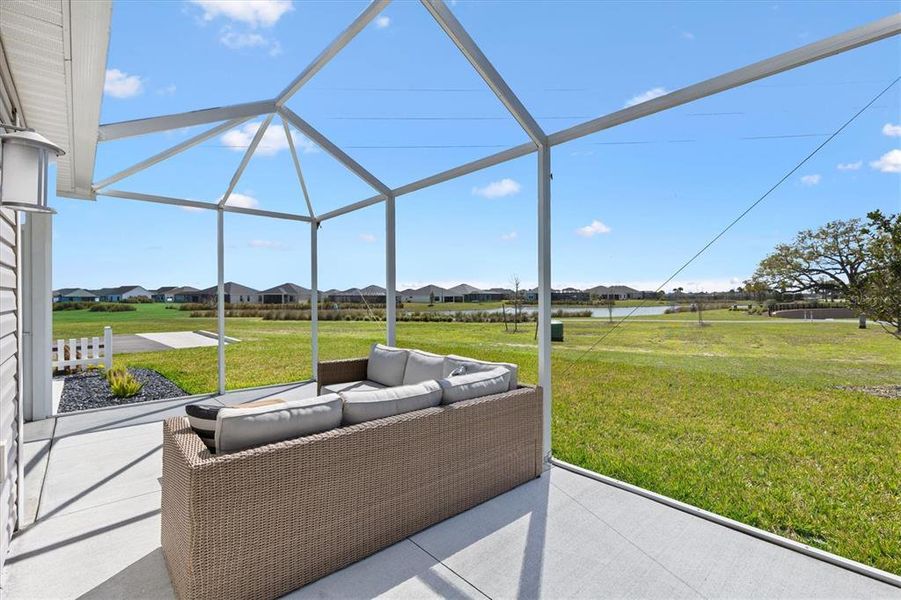 Exterior details and patio area of a home in , The Villages (Image 27). Exterior details and patio area of a home in , The Villages (Image 27).