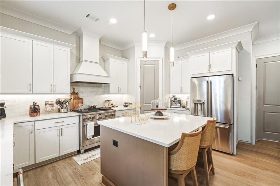 Furnished interior view inside a new home in , Marietta (Image 31).