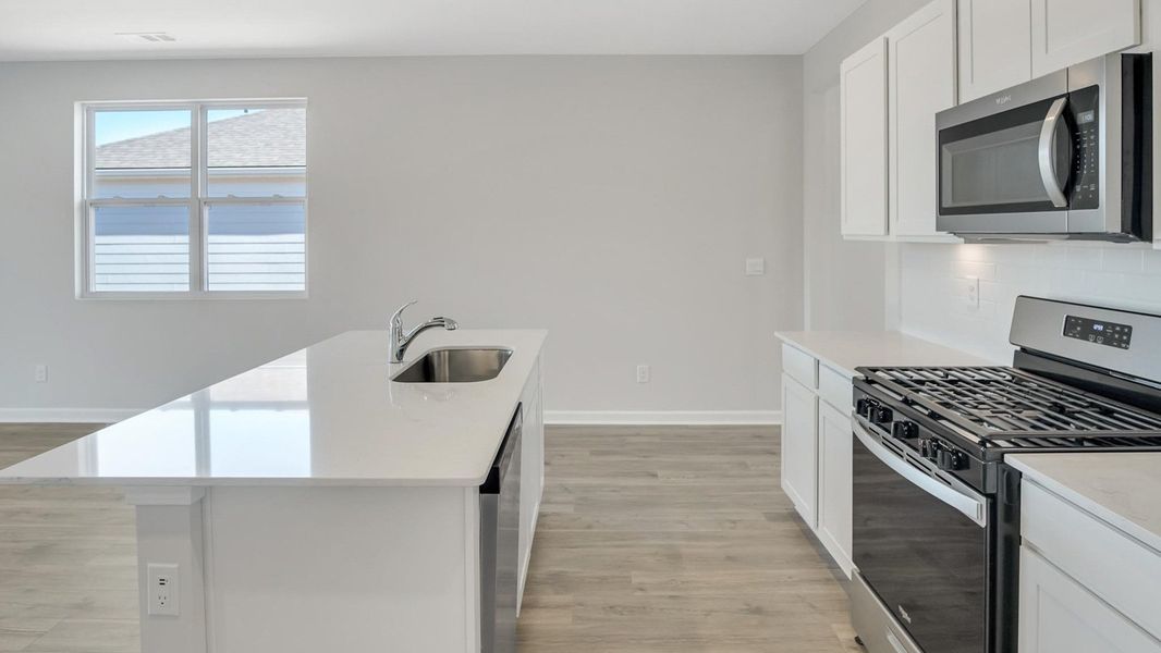 Furnished interior view inside a new home in Nexus South, Gallatin (Image 24).