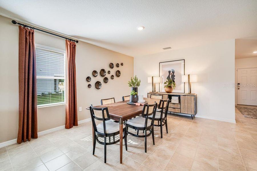 Furnished interior view inside a new home in Palm Wind, Hudson (Image 8).