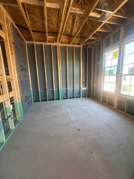 In-progress construction of a new home in Cedar Ridge Estates, Anna, TX (Image 5).