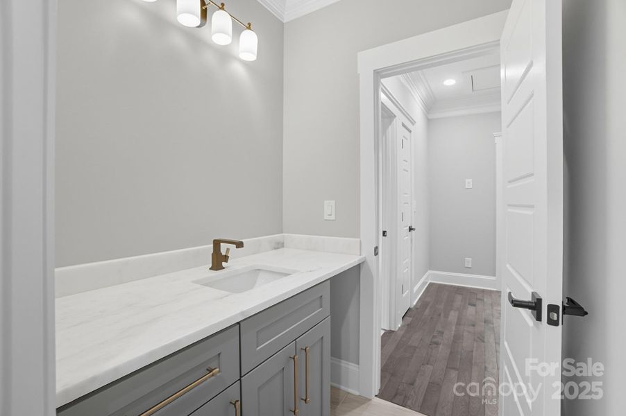 Furnished interior view inside a new home in , York (Image 11).