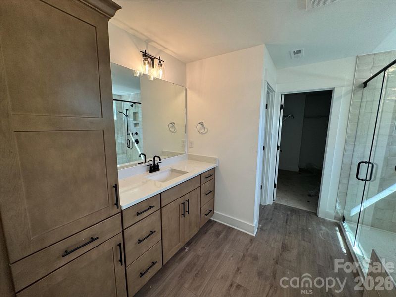 Furnished interior view inside a new home in Robinson Oaks, Gastonia (Image 12).