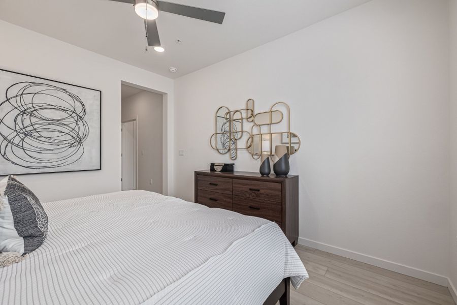 Furnished interior view inside a new home in The Residences at Victory Ridge, Colorado Springs (Image 17).