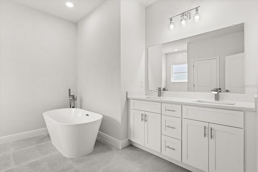 Furnished interior view inside a new home in , Ocala (Image 16).