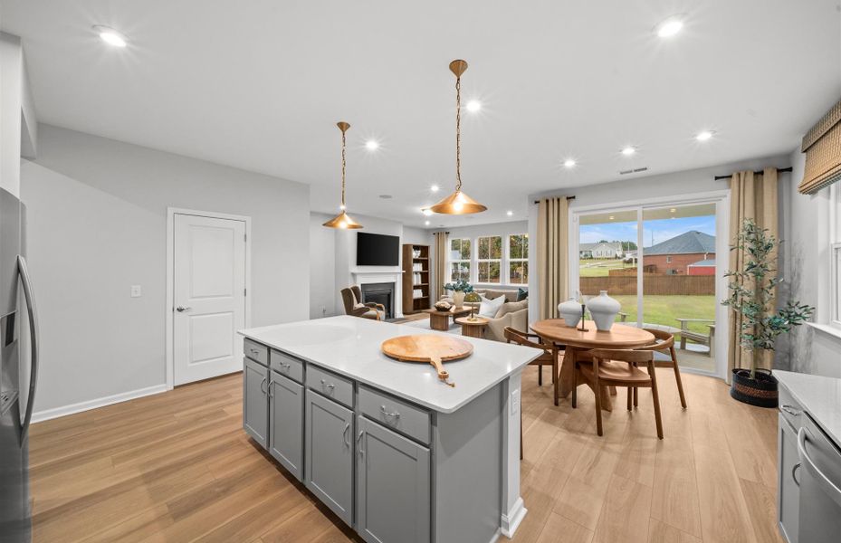 Furnished interior view inside a new home in Sparrow Creek, Boiling Springs (Image 15).