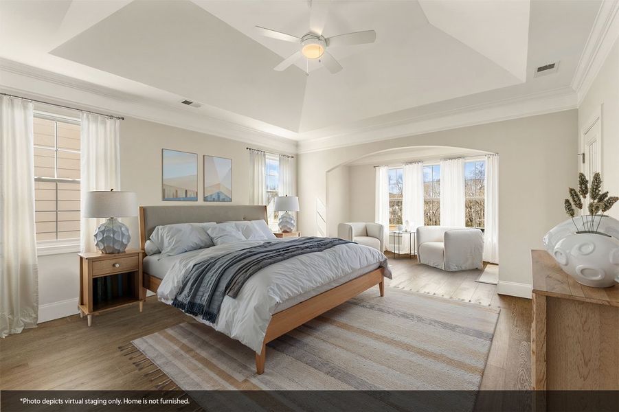 Furnished interior view inside a new home in Walnut Grove, Easley (Image 12).