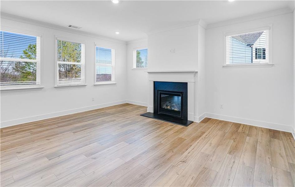 Spacious, unfurnished interior of a new home in Wellington Estates, Madison (Image 25).