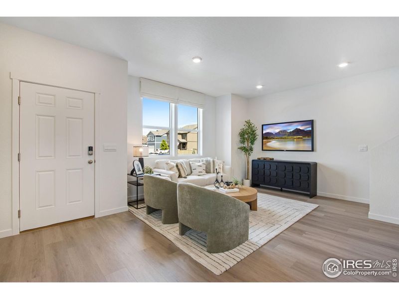 Furnished interior view inside a new home in Tailholt, Severance (Image 12). Furnished interior view inside a new home in Tailholt, Severance (Image 12).