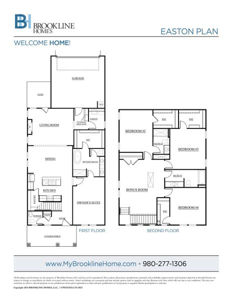 The Easton plan in Edgewood Preserve