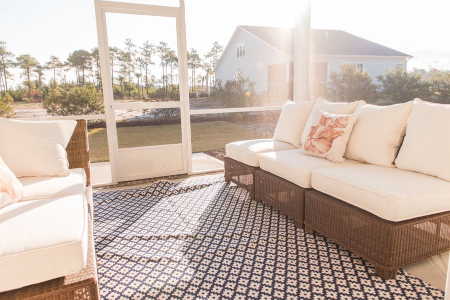 Representative furnished interior of a home built from the McKenzie by Bill Clark Homes in Osprey Landing, Southport (Image 6).
