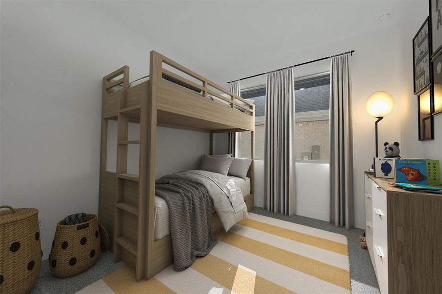 Furnished interior view inside a new home in Heritage Ranch, Sherman (Image 24).