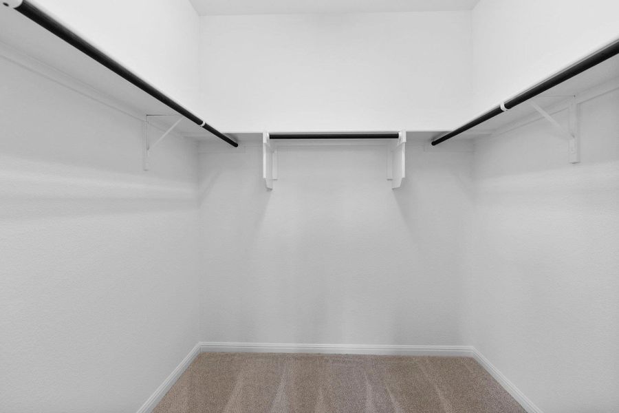 Walk-in closet in Primary Bedroom