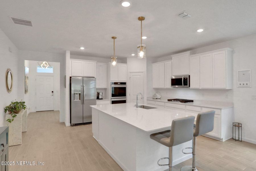 Furnished interior view inside a new home in , Yulee (Image 11).
