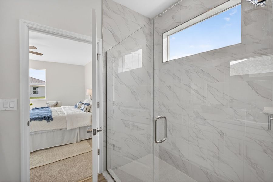 Representative furnished interior of a home built from the The Bluewater Cove by Sunlife Homes LLC in Cape Coral, Cape Coral (Image 29).