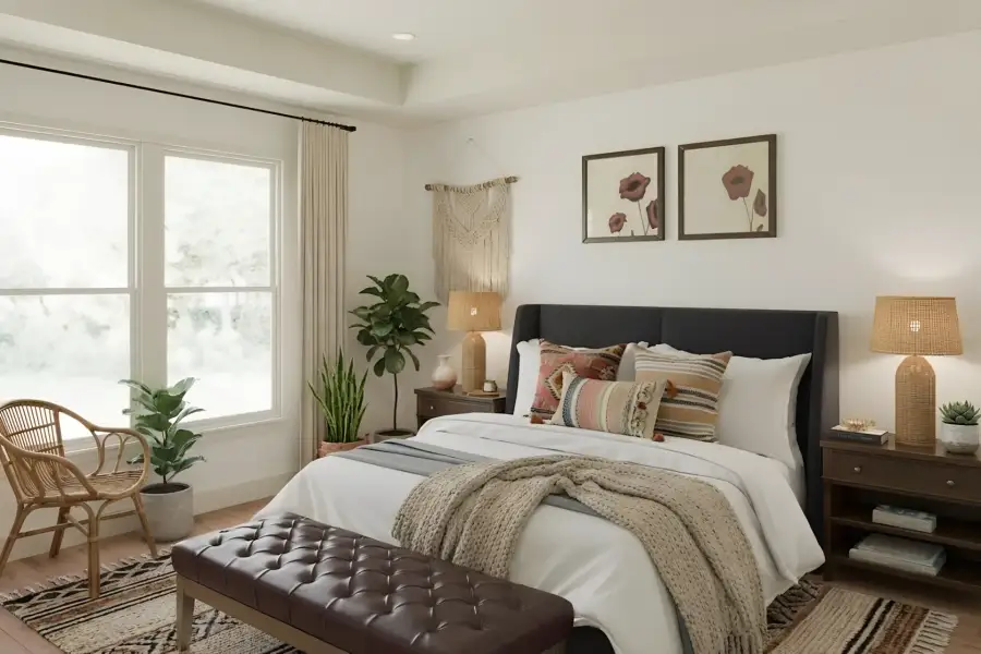 Furnished interior view inside a new home in Stonehaven, Winder (Image 28).
