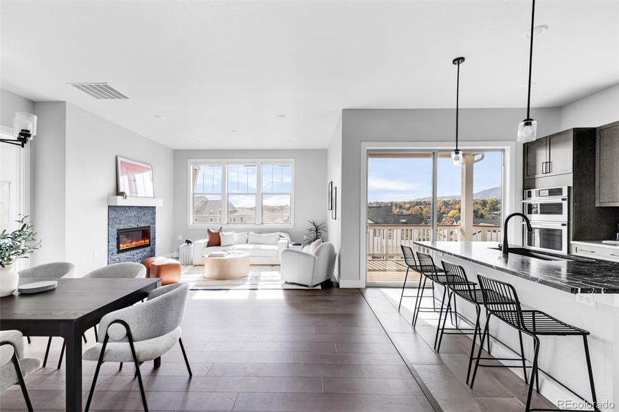 Furnished interior view inside a new home in Silver Leaf, Littleton (Image 7).
