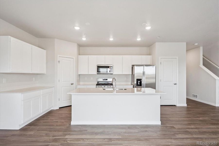 Furnished interior view inside a new home in Legato, Commerce City (Image 8).