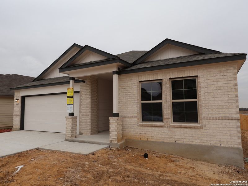 In-progress construction of a new home in Greenspoint Heights, Seguin, TX (Image 38).
