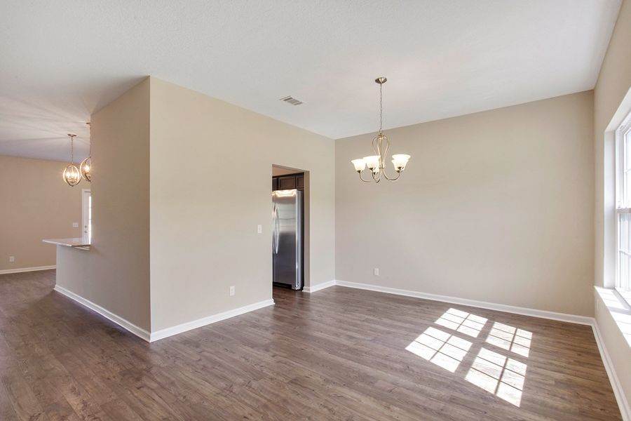 Representative unfurnished interior of a home built from the The Catherine by RTS Homes in The Village at Sassafras, Allenhurst (Image 22).