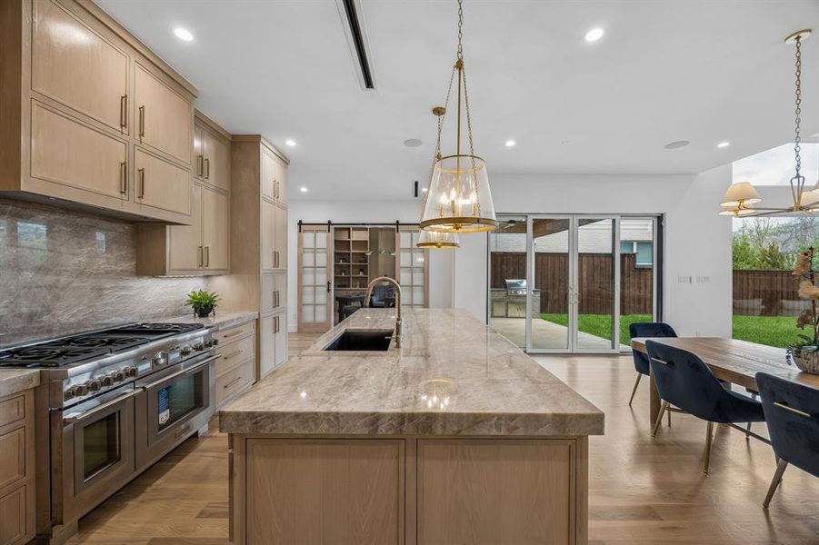 Furnished interior view inside a new home in , Dallas (Image 8).