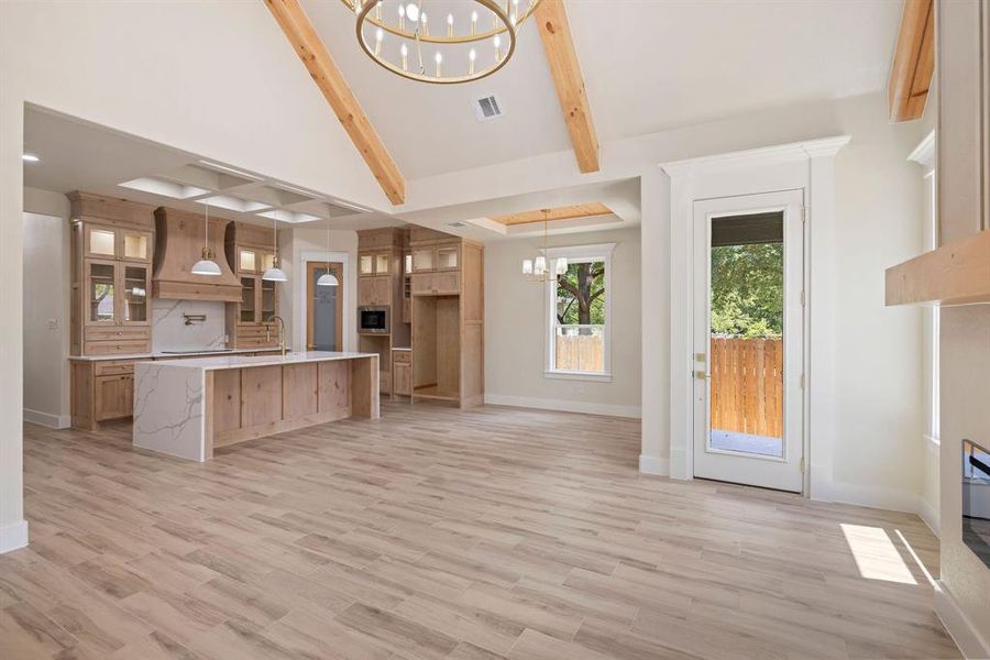 Spacious, unfurnished interior of a new home in , Sansom Park (Image 23).