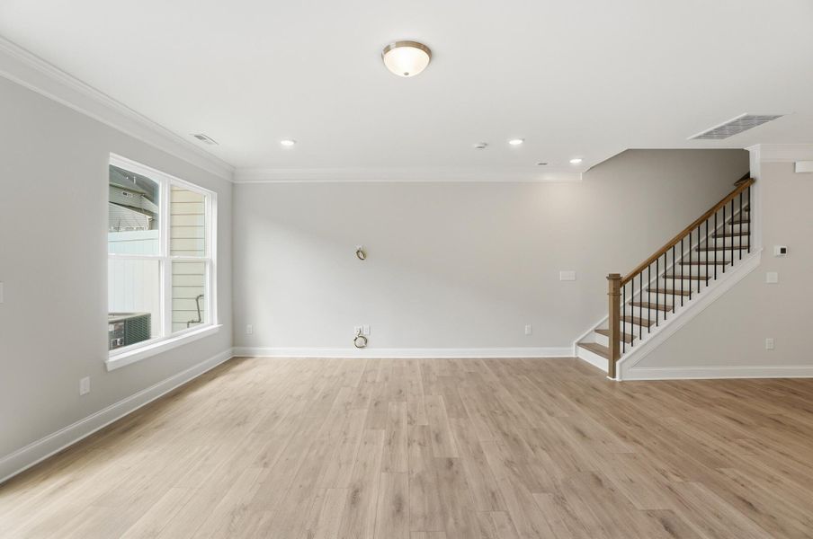 Spacious, unfurnished interior of a new home in Harrisburg Village Townhomes, Harrisburg (Image 31).