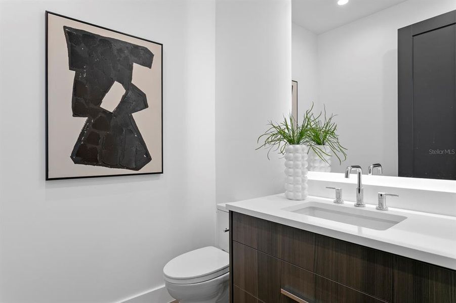 Furnished interior view inside a new home in , St. Petersburg (Image 28).