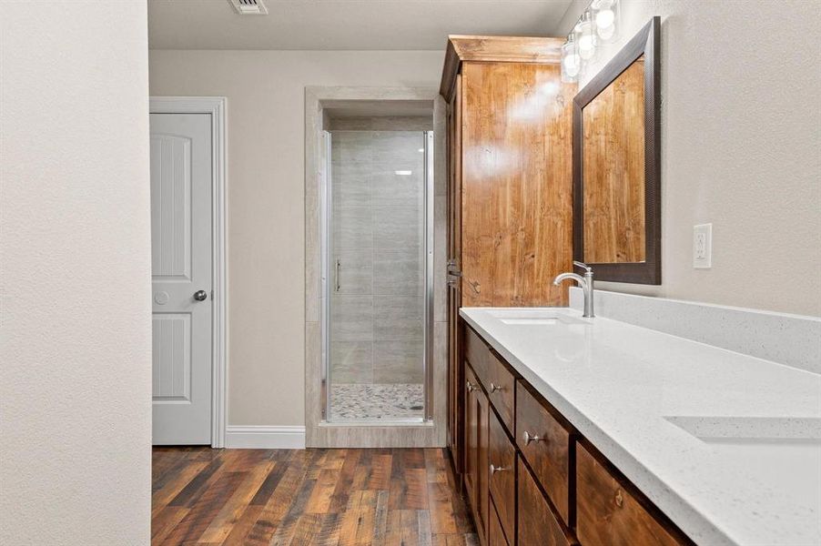 Furnished interior view inside a new home in , Ector (Image 6).