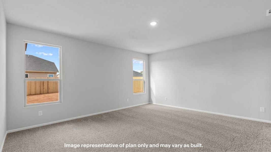 Spacious, unfurnished interior of a new home in Yukon Ridge, Odessa (Image 13).