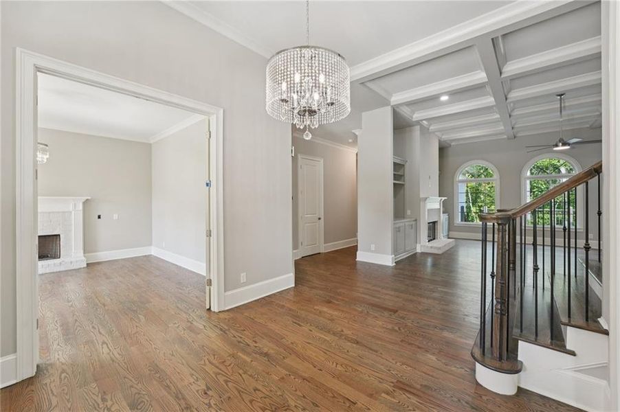 Spacious, unfurnished interior of a new home in The Reserve At Governors Towne Club, Acworth (Image 71). Spacious, unfurnished interior of a new home in The Reserve At Governors Towne Club, Acworth (Image 71).