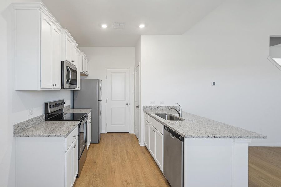 Furnished interior view inside a new home in Colson Ranch, Jarrell (Image 5).