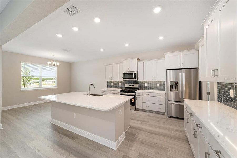 Furnished interior view inside a new home in On Top of the World Communities, Ocala (Image 8).