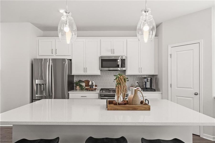 Furnished interior view inside a new home in Rosewood Farm, Lawrenceville (Image 8).