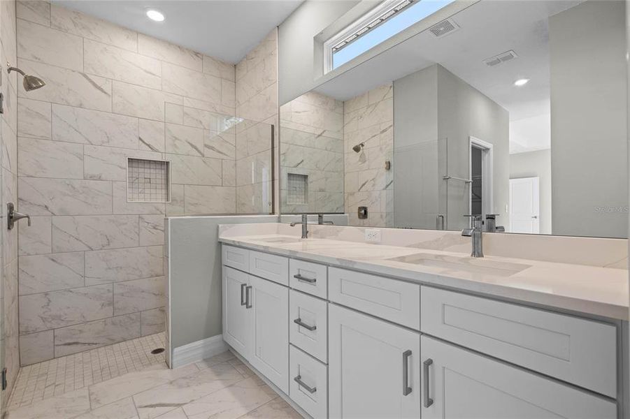 Primary Bathroom with Stand Up Shower